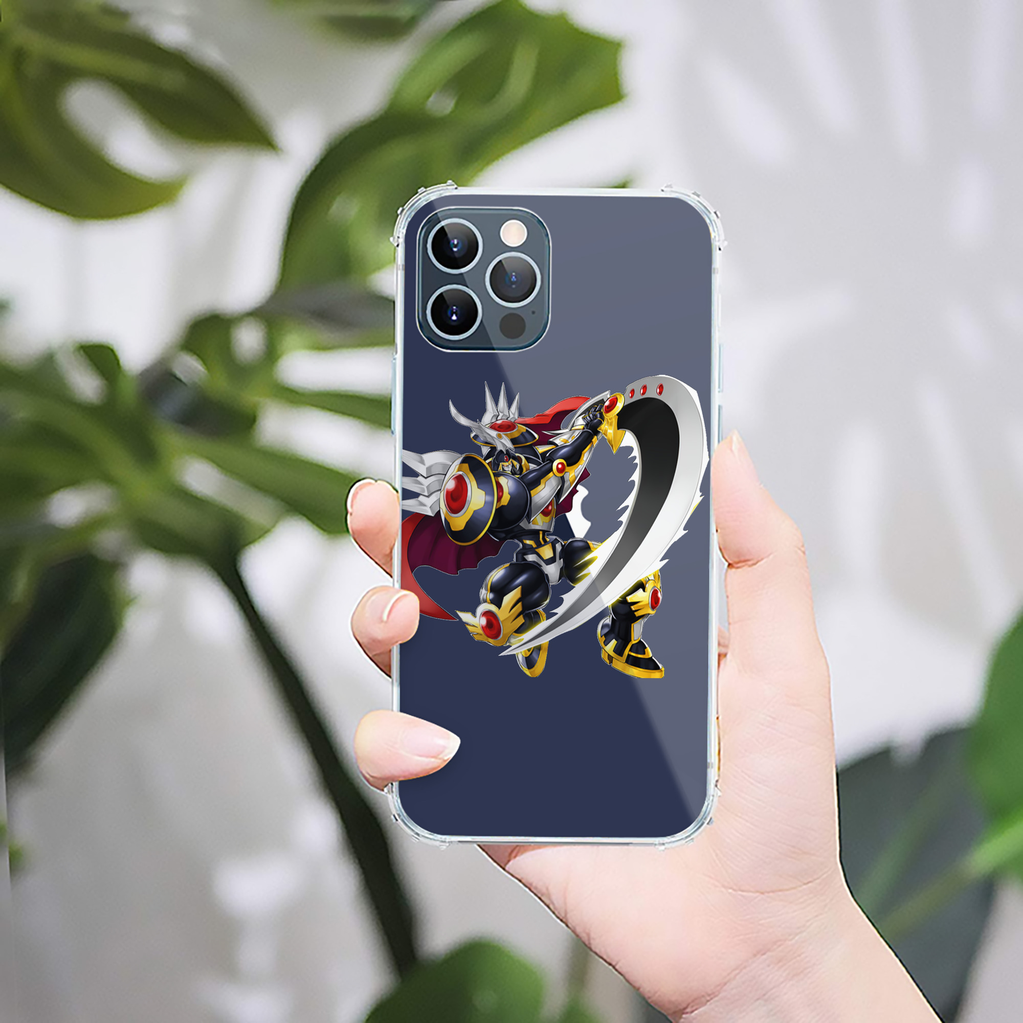 （画像用） 遊☆戯☆王 Yu-Gi-Oh! 【iPhone 12シリーズ対応】透明スマホケース（クリアソフトケース）